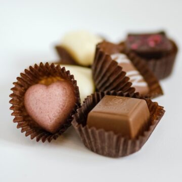 Why do we give chocolate hearts on Valentine’s Day?